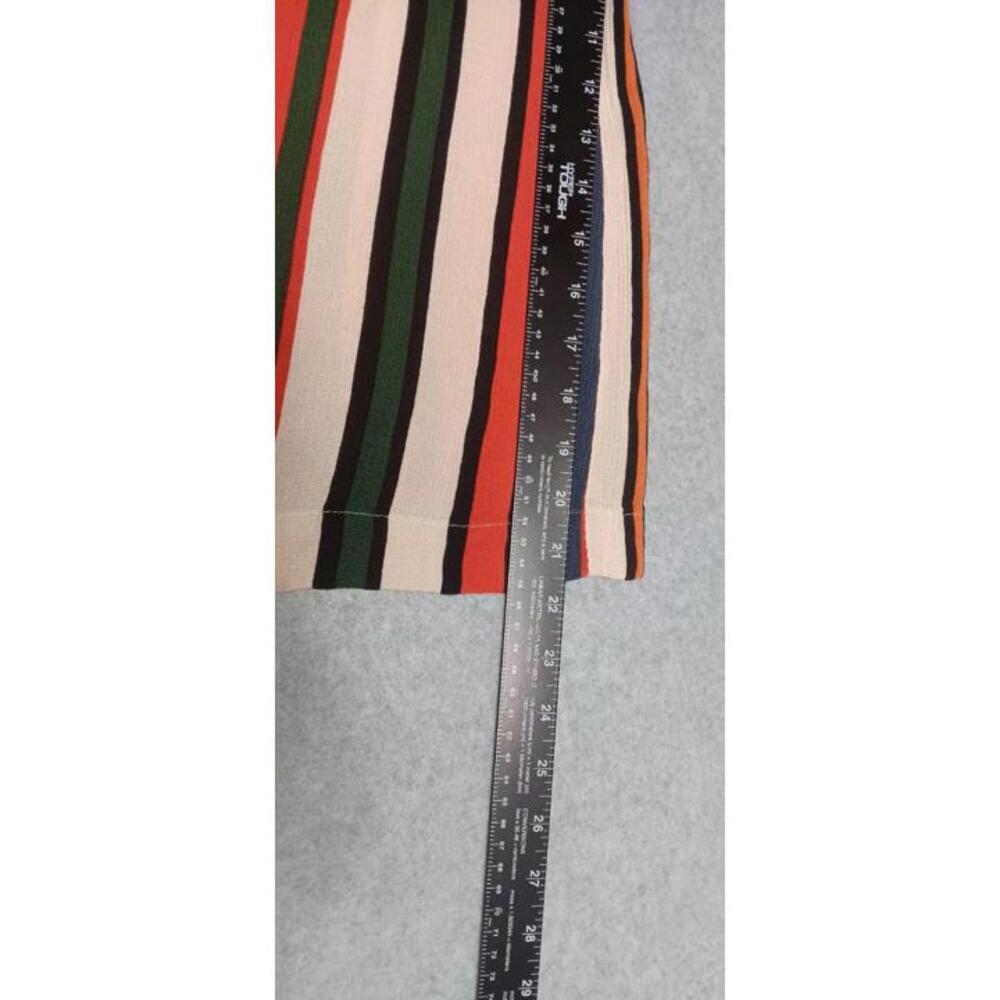 Karlie Wide Leg Pants Size Small Multicolor Stripes Flare Boho Hippie Bohemian - Picture 10 of 11